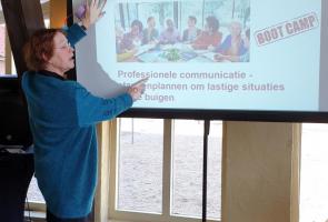 Bootcamp Marja in actie